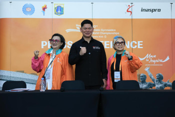 FGI and NOC Indonesia Strengthen Collaboration Ahead of the 53rd FIG Artistic Gymnastics World Championships
