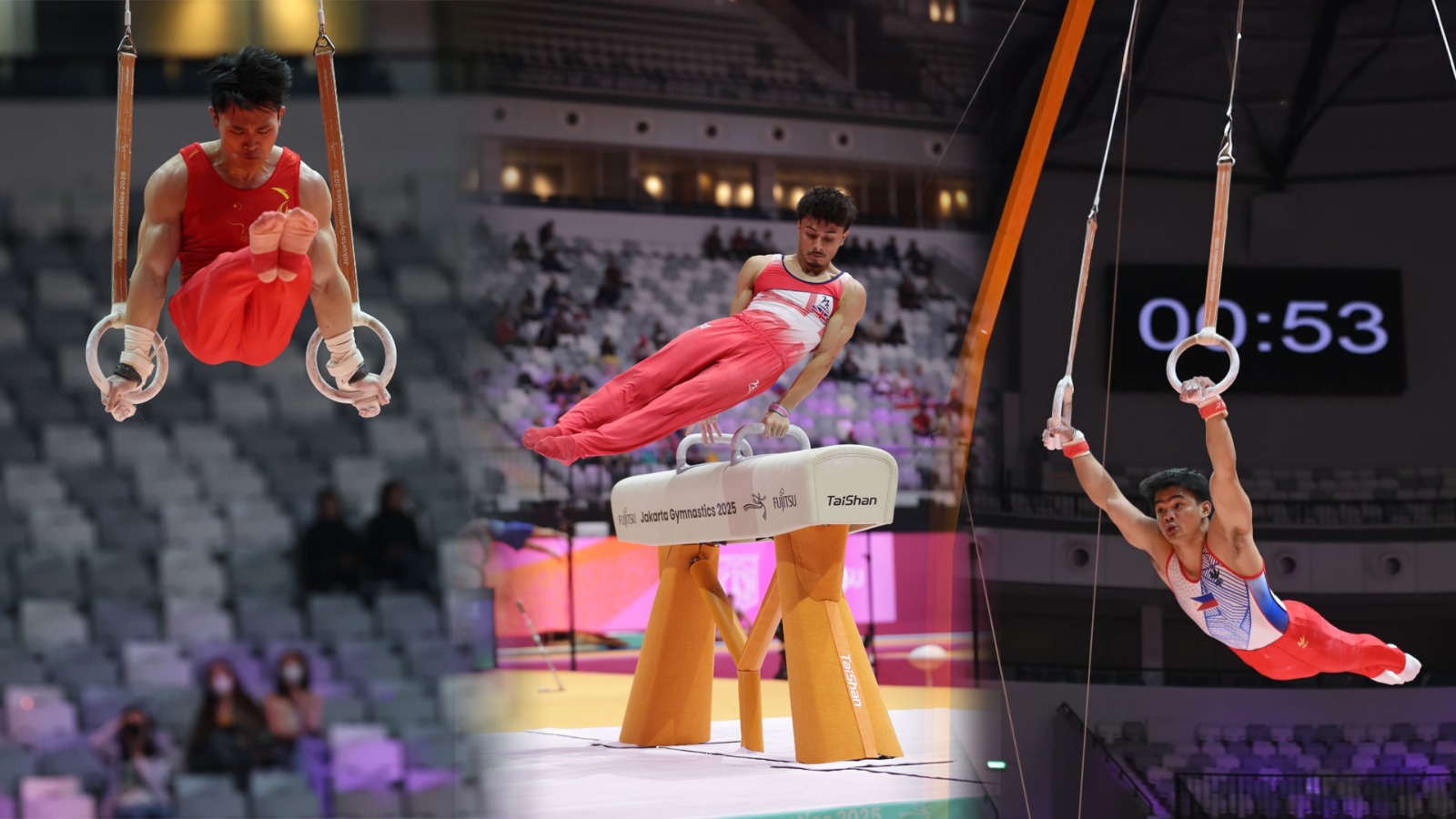 Champions of the World and Olympics Dominate Apparatus Finals