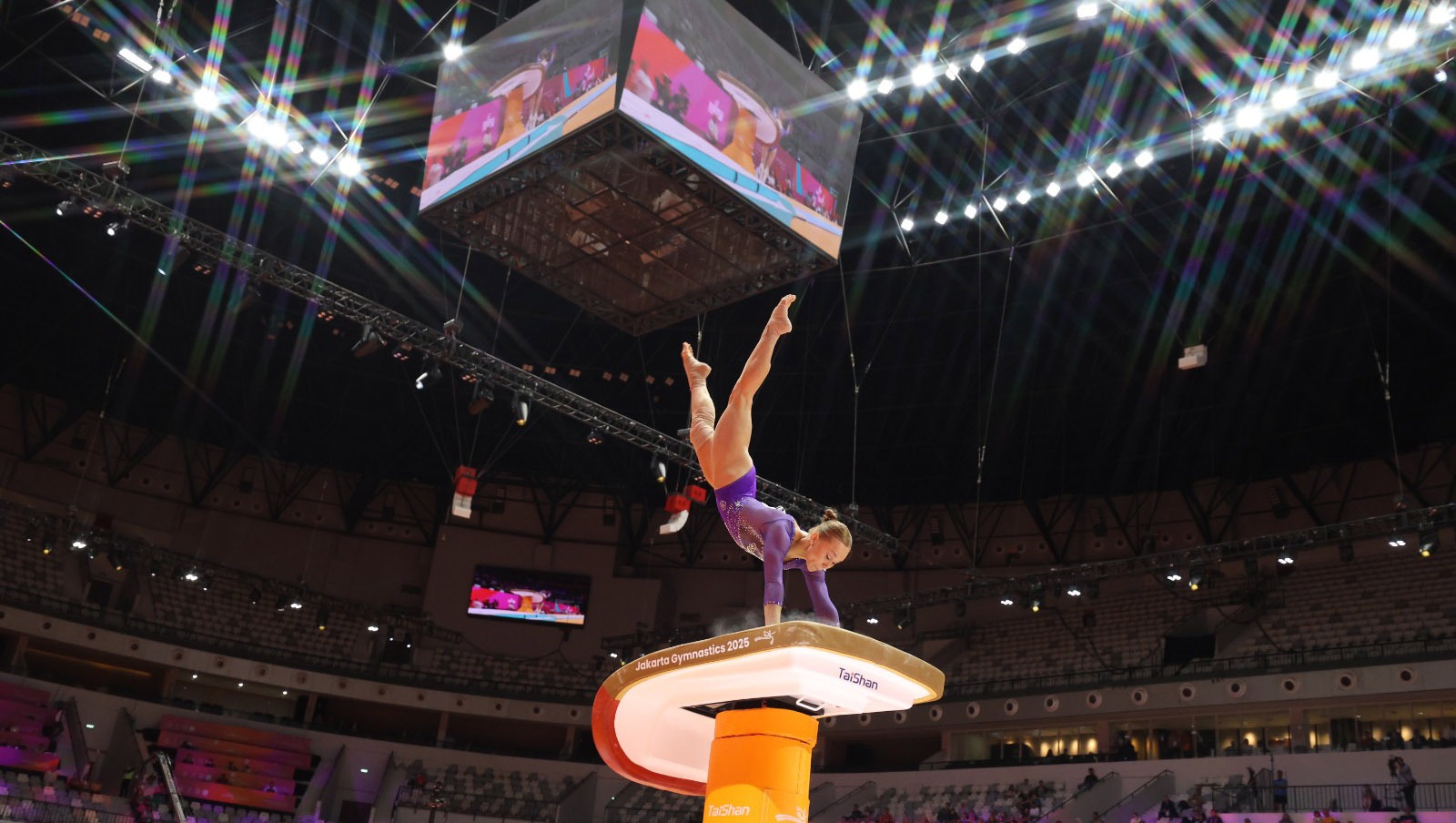 Angelina Melnikova Secures Second Title After Vault Victory