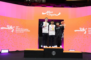 men's floor exercise final 